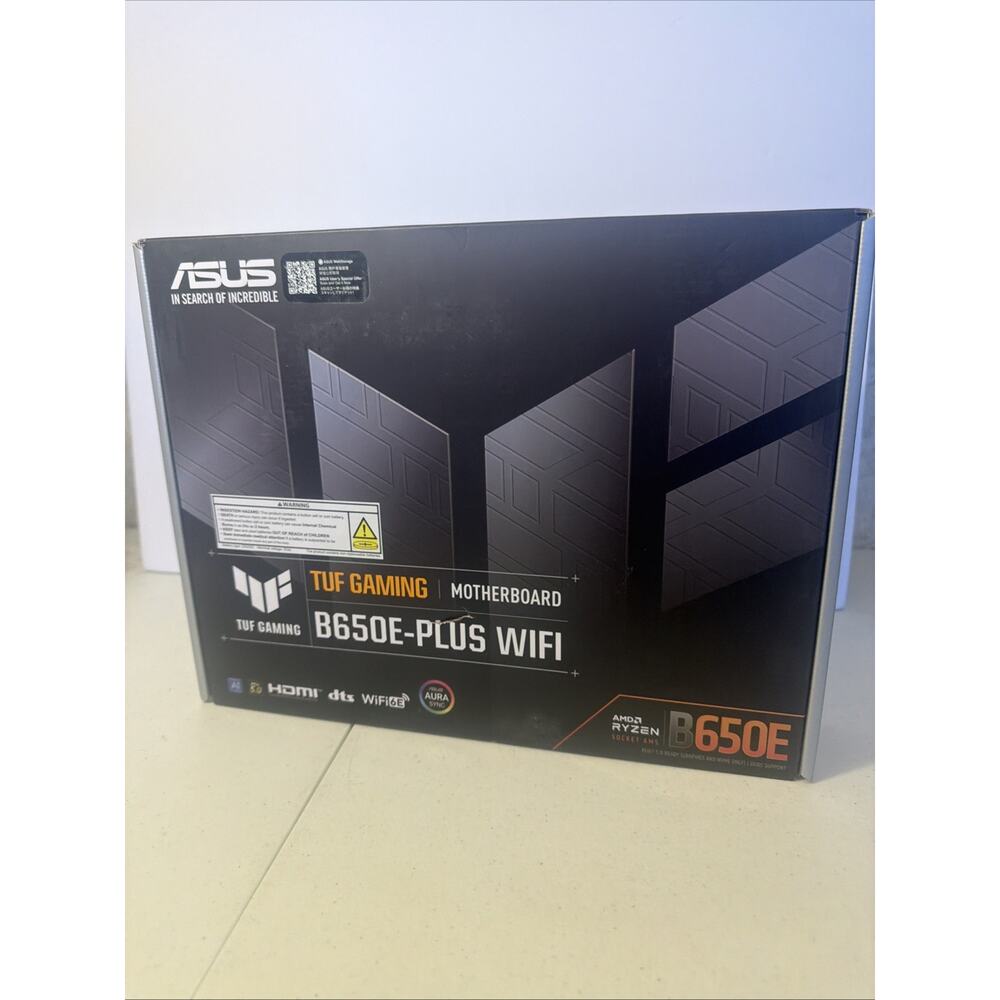 ASUS TUF Gaming B650E-PLUS WIFI ATX AM5 DDR5 PCIe 5.0 Motherboard NEW